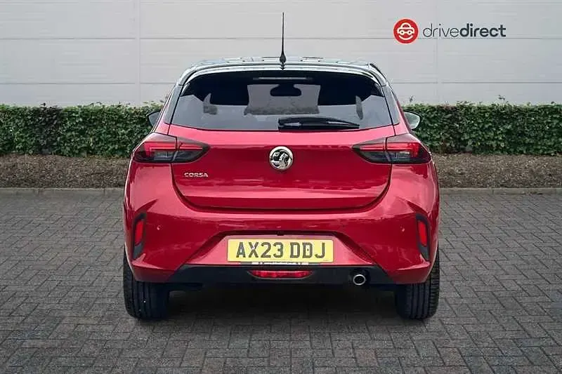 Used Vauxhall Corsa Ultimate 100 HP (73 kW) 2023 Red Hatchback