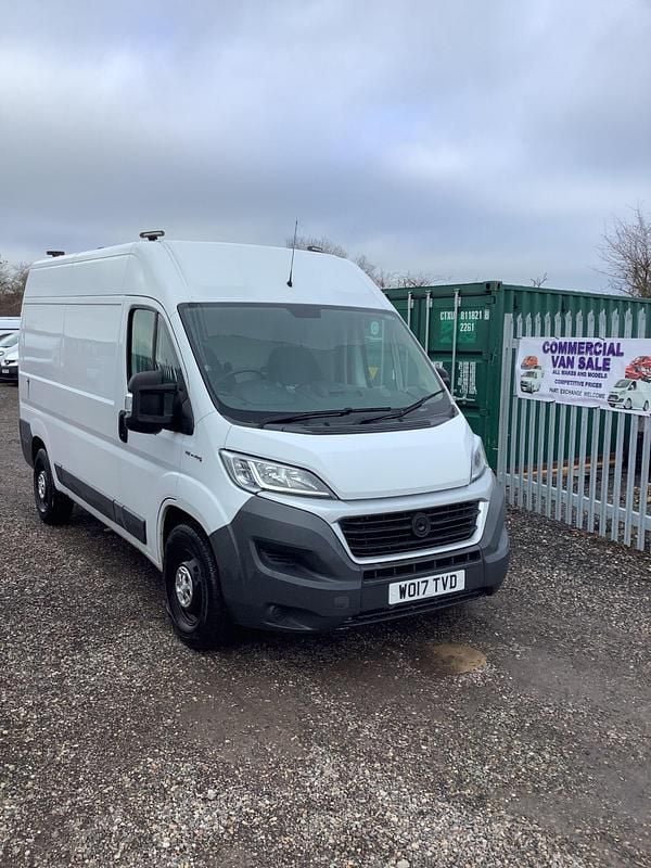White Used 2017 Fiat Ducato Van | £4,250 (Good price) - Image 1/4