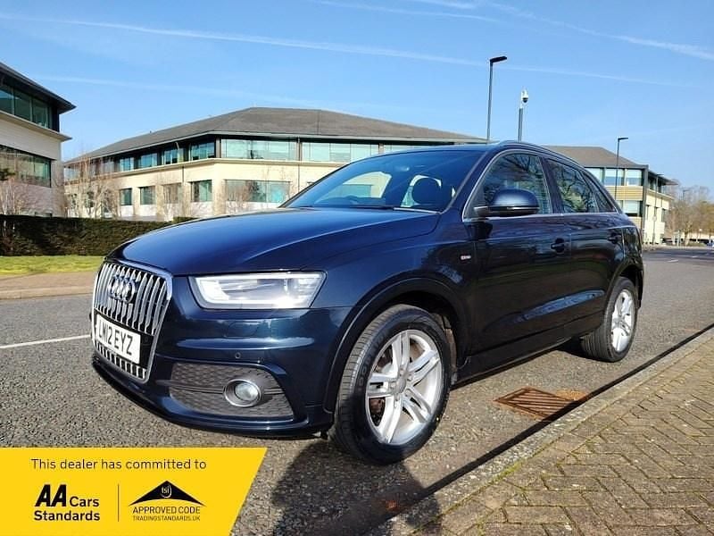 Begagnad Audi Q3 S-Line 140 HK (102 kW) 2012 Blå SUV