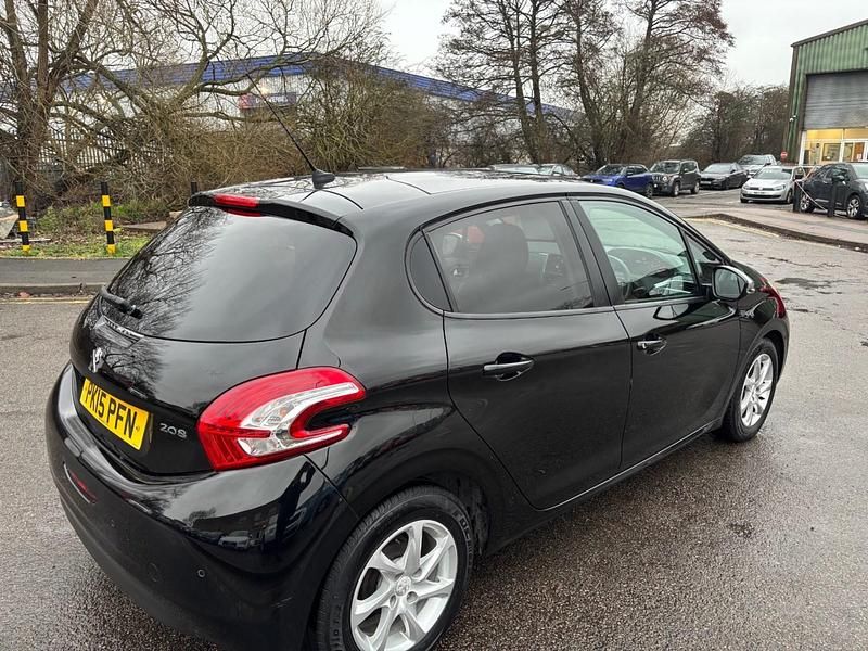 Used Peugeot 208 Style 2015 Black Hatchback
