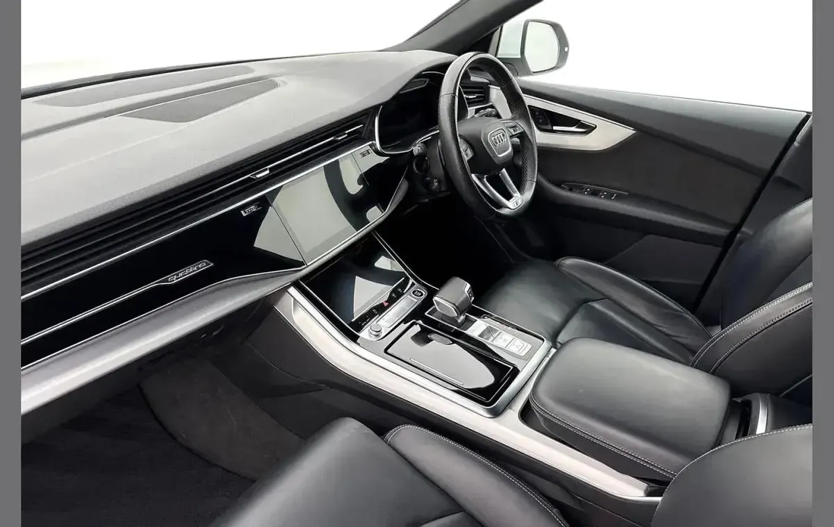 Used Audi Q8 S-Line 286 HP (210 kW) 2022 White SUV