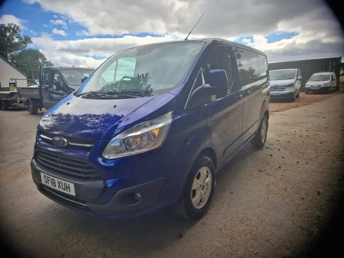 Used Ford Transit Custom Limited 2018 Blue Van