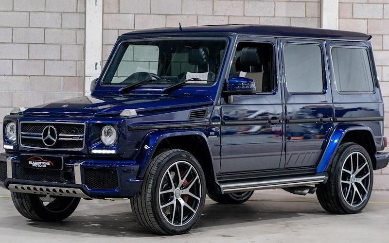 Used Mercedes G63 AMG Edition 463 571 HP (419 kW) 2017 Blue SUV