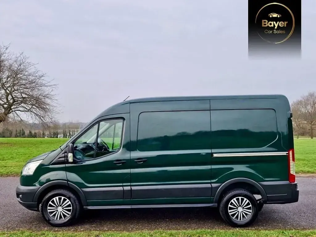 Begagnad Ford Transit 130 HK (95 kW) 2018 Grön Van