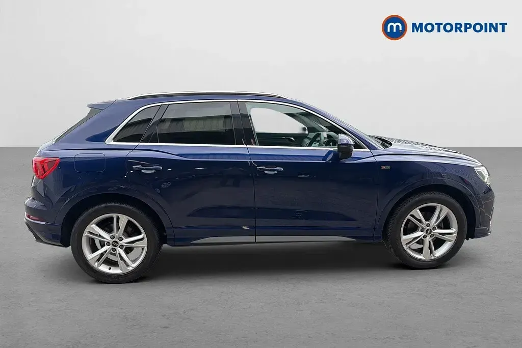 Used Audi Q3 S-Line 150 HP (110 kW) 2022 Blue SUV