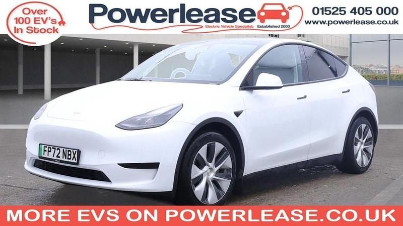White Used 2022 Tesla Model Y RWD SUV | £21,589 (Fair price) - Image 1/4