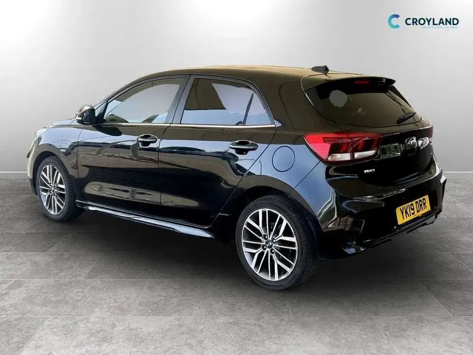 Używany Kia Rio GT-Line 118 KM (86 kW) 2019 Czarny Hatchback