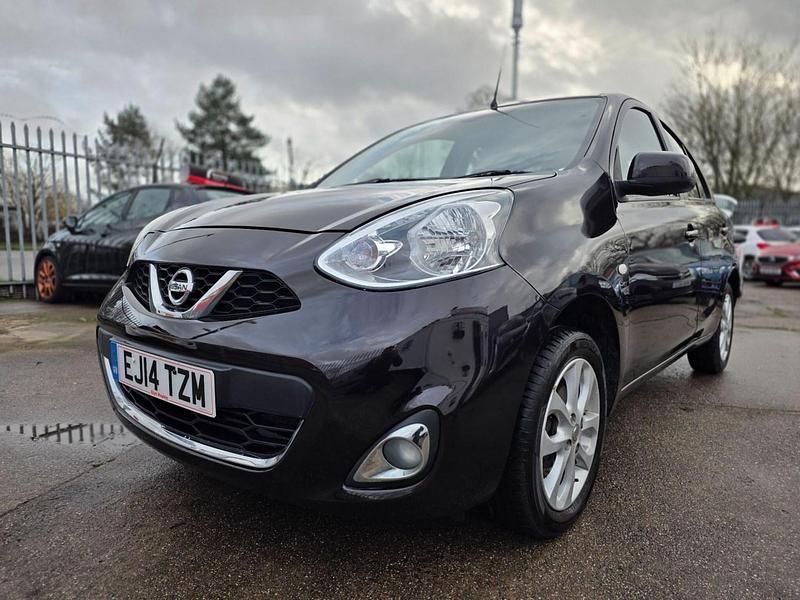 Used Nissan Micra Acenta 2014 Black Hatchback