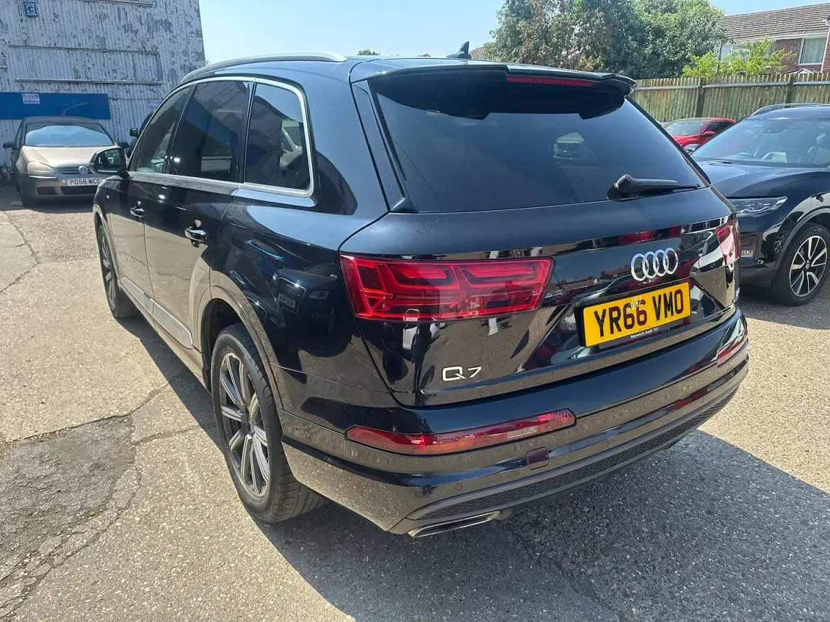 Used Audi Q7 S-Line 2016 Black SUV