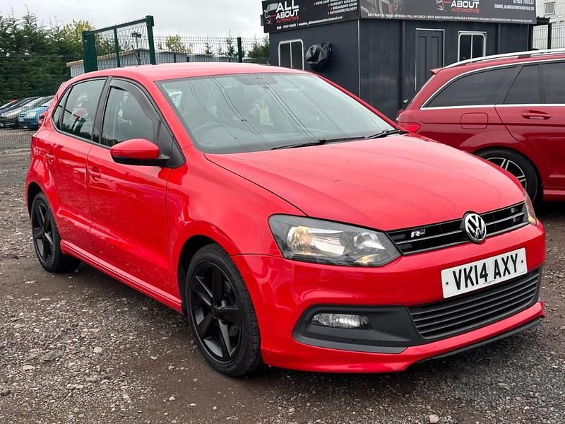 Red Used 2014 VW Polo Style Hatchback | £4,950 (Good price) - Image 1/4