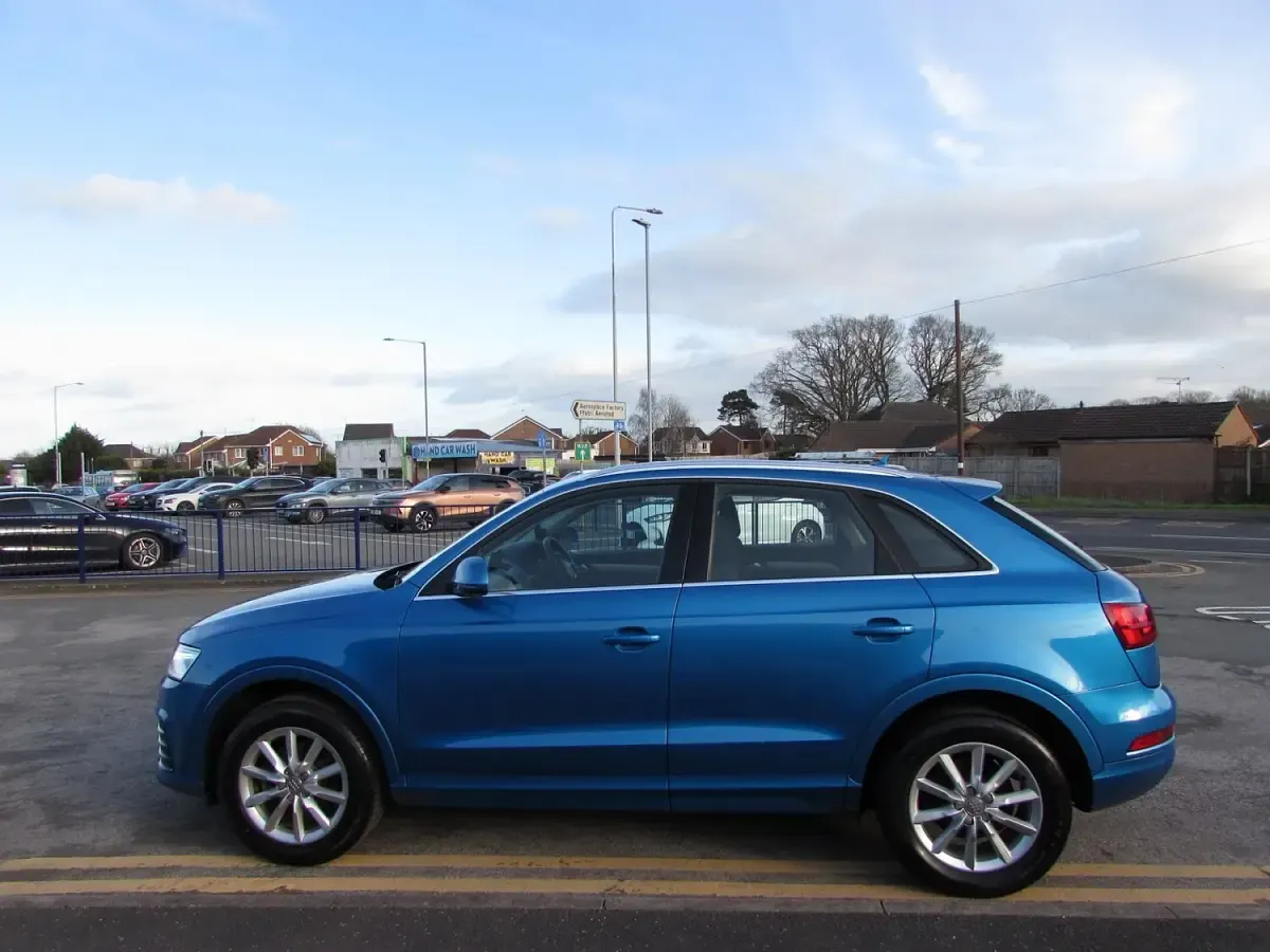 Used Audi Q3 Sport 150 HP (110 kW) 2018 Blue SUV