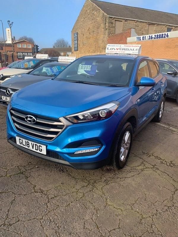 Used Hyundai Tucson 2018 Blue SUV