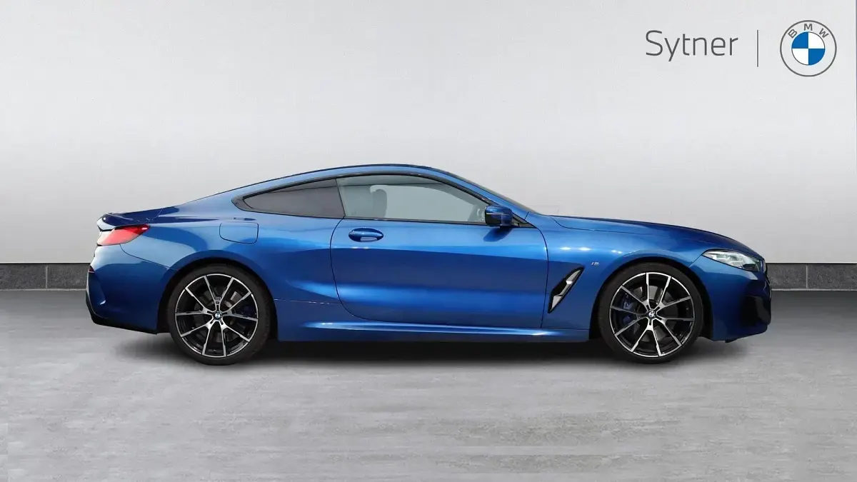 Used BMW 840 Comfort Edition 316 HP (232 kW) 2019 Blue Coupe