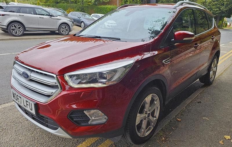 Used Ford Kuga ST-Line X 150 HP (110 kW) 2017 Red SUV
