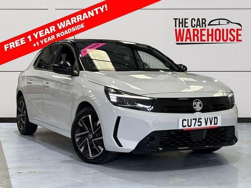 Used Vauxhall Corsa 100 HP (73 kW) 2025 White Hatchback