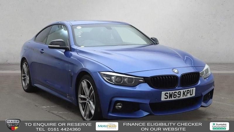 Blue Used 2020 BMW 420 M Sport Coupe | £19,270 (Super price) - Image 1/4