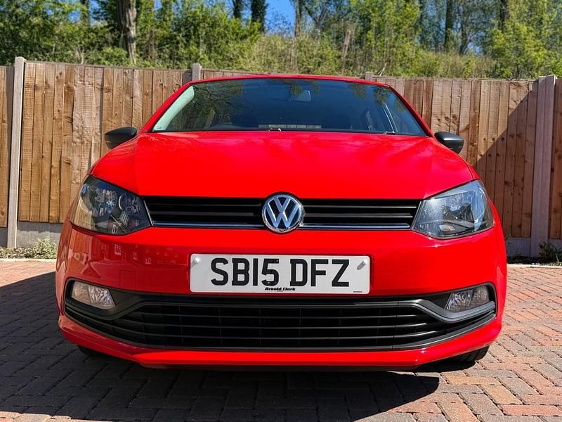 Used VW Polo S 2015 Red Hatchback