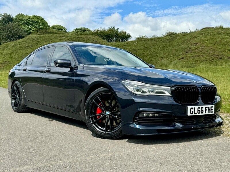 Blue Used 2016 BMW 730L Comfort Edition Sedan | £17,497 - Image 1/4