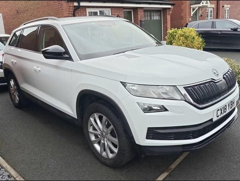 Used Skoda Kodiaq SE 150 HP (110 kW) 2018 White SUV