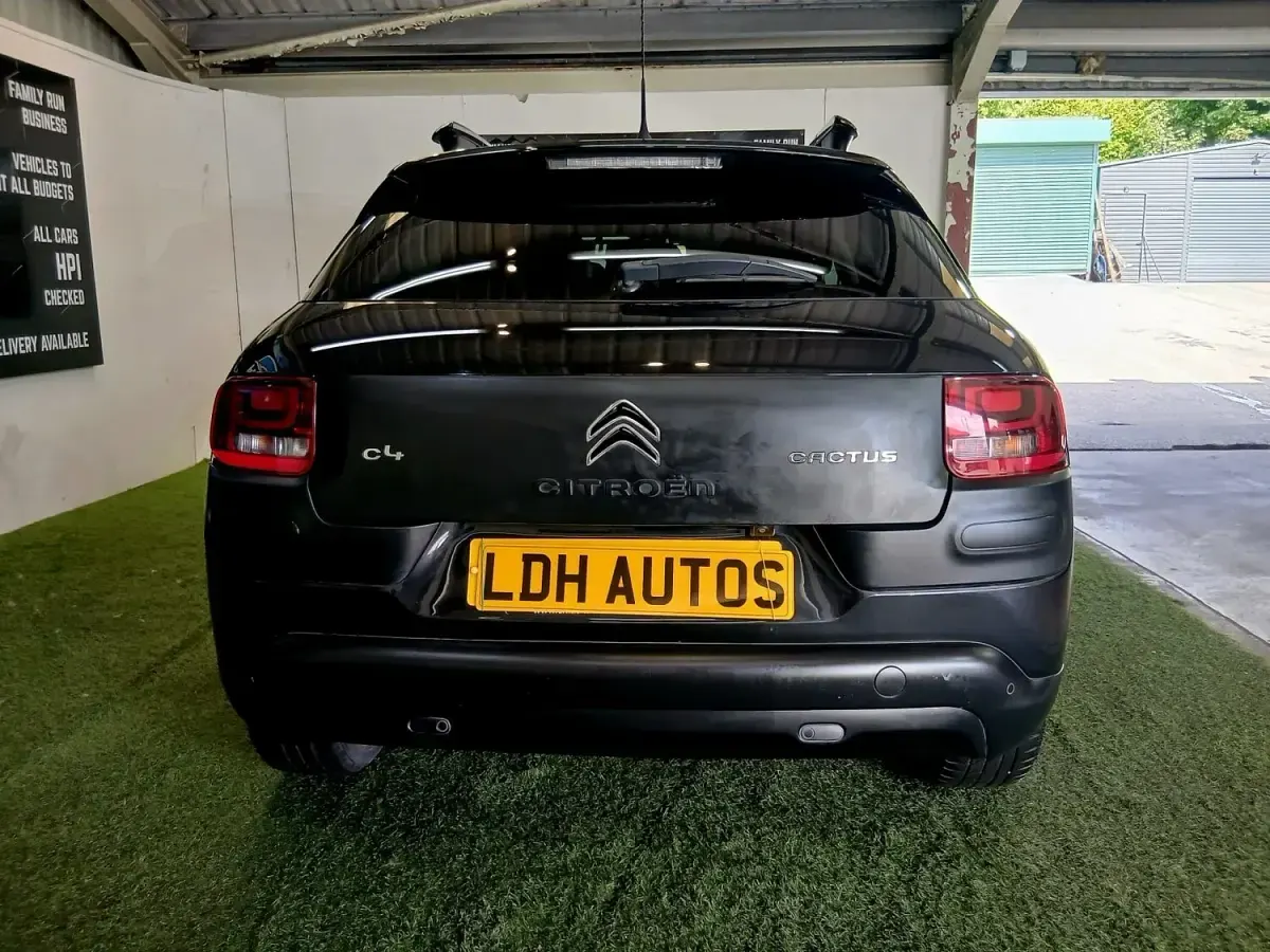 Used Citroën C4 Cactus Flair 98 HP (72 kW) 2016 Black Hatchback
