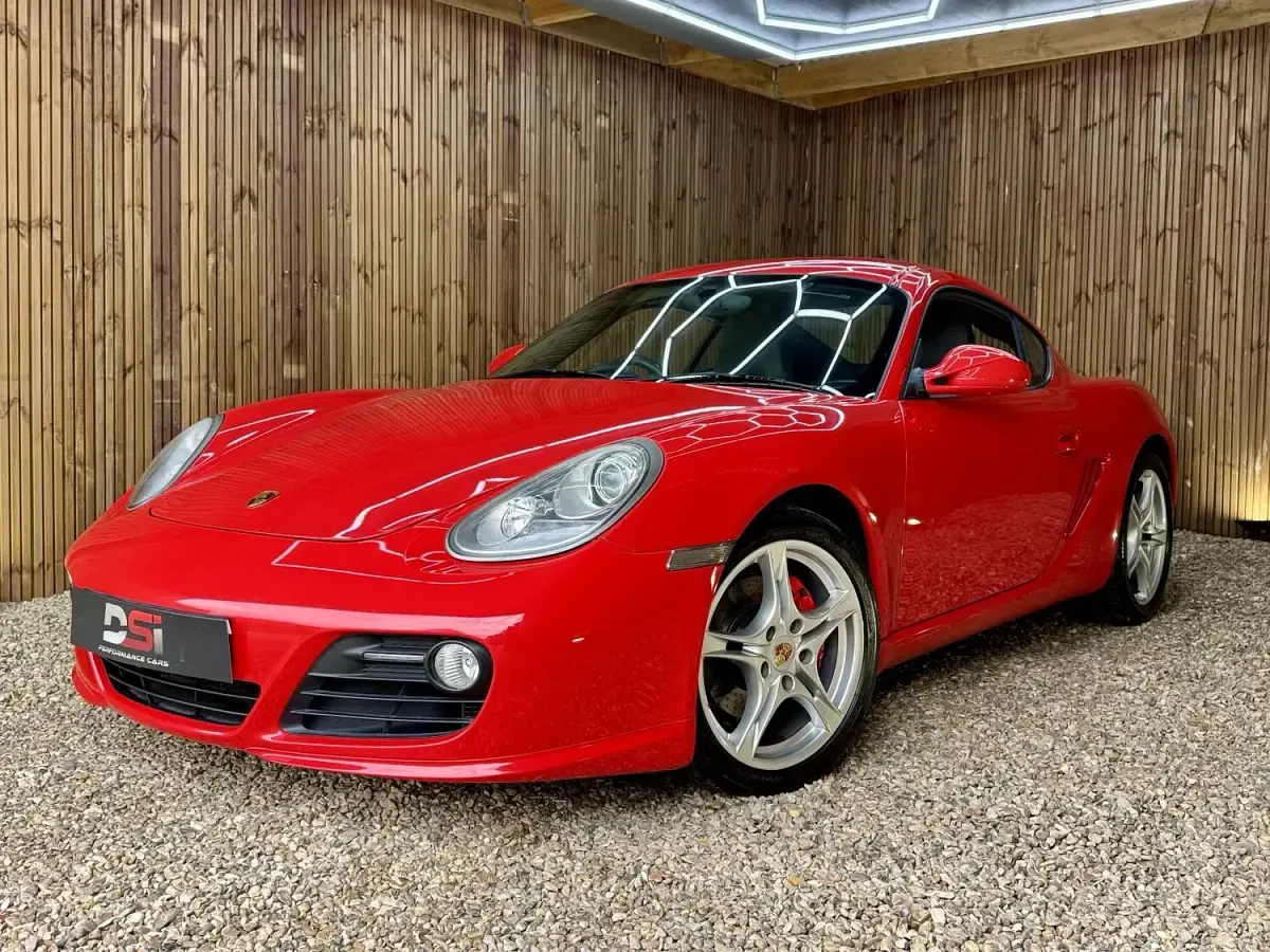 Used Porsche Cayman 2010 Red Coupe