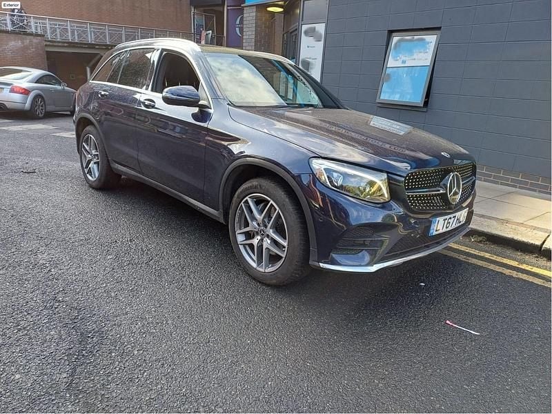 Blue Used 2017 Mercedes GLC250 AMG line Estate | £17,990 (Fair price) - Image 1/3