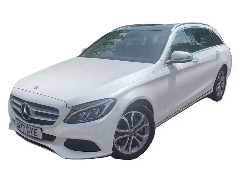 Used Mercedes C250 Premium 204 HP (150 kW) 2017 White Estate