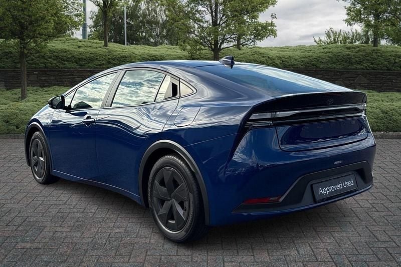 New Toyota Prius Design 2025 Blue Hatchback