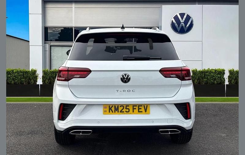 Used VW T-Roc R-line 150 HP (110 kW) 2025 White SUV