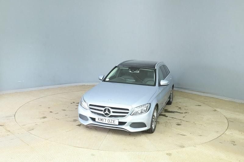Used Mercedes C200 Premium 2017 Silver Estate