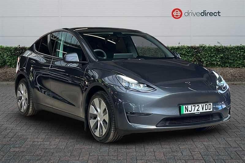 Premium stealth grey Used 2022 Tesla Model Y Long Range AWD SUV | £23,650 - Image 1/4