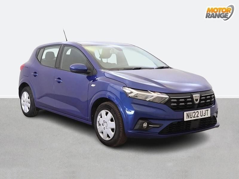 Blue Used 2022 Dacia Sandero Comfort Hatchback | £8,495 (Good price) - Image 1/4