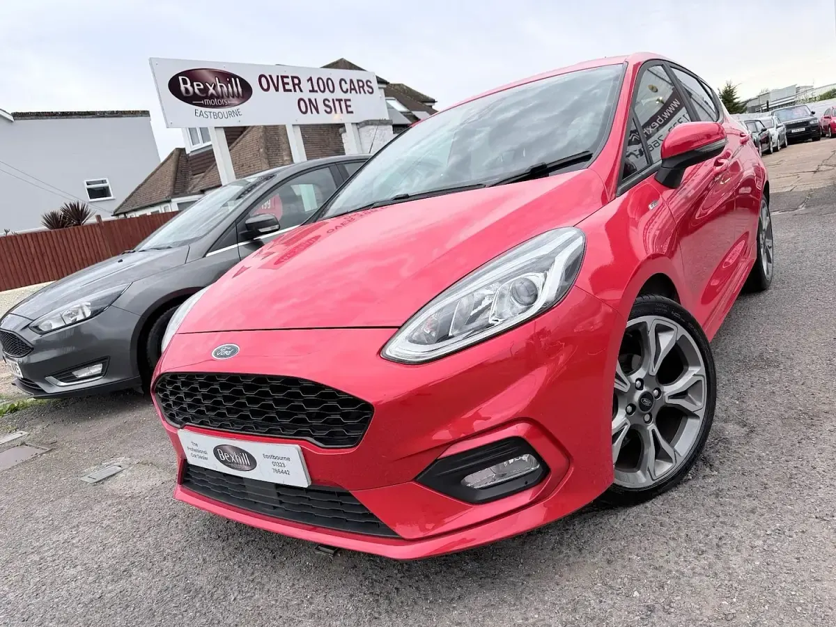 Used Ford Fiesta ST-Line X 140 HP (102 kW) 2019 Red Hatchback
