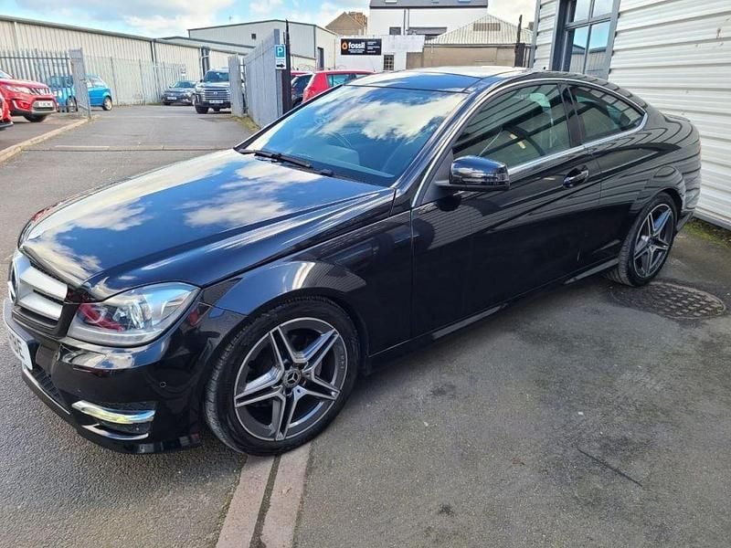 Used Mercedes C220 Sport Edition 170 HP (125 kW) 2014 Black Coupe