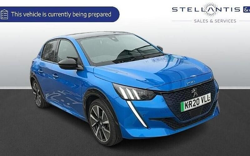 Used Peugeot e-208 GT-line 100 kW (137 HP) 2020 Hatchback