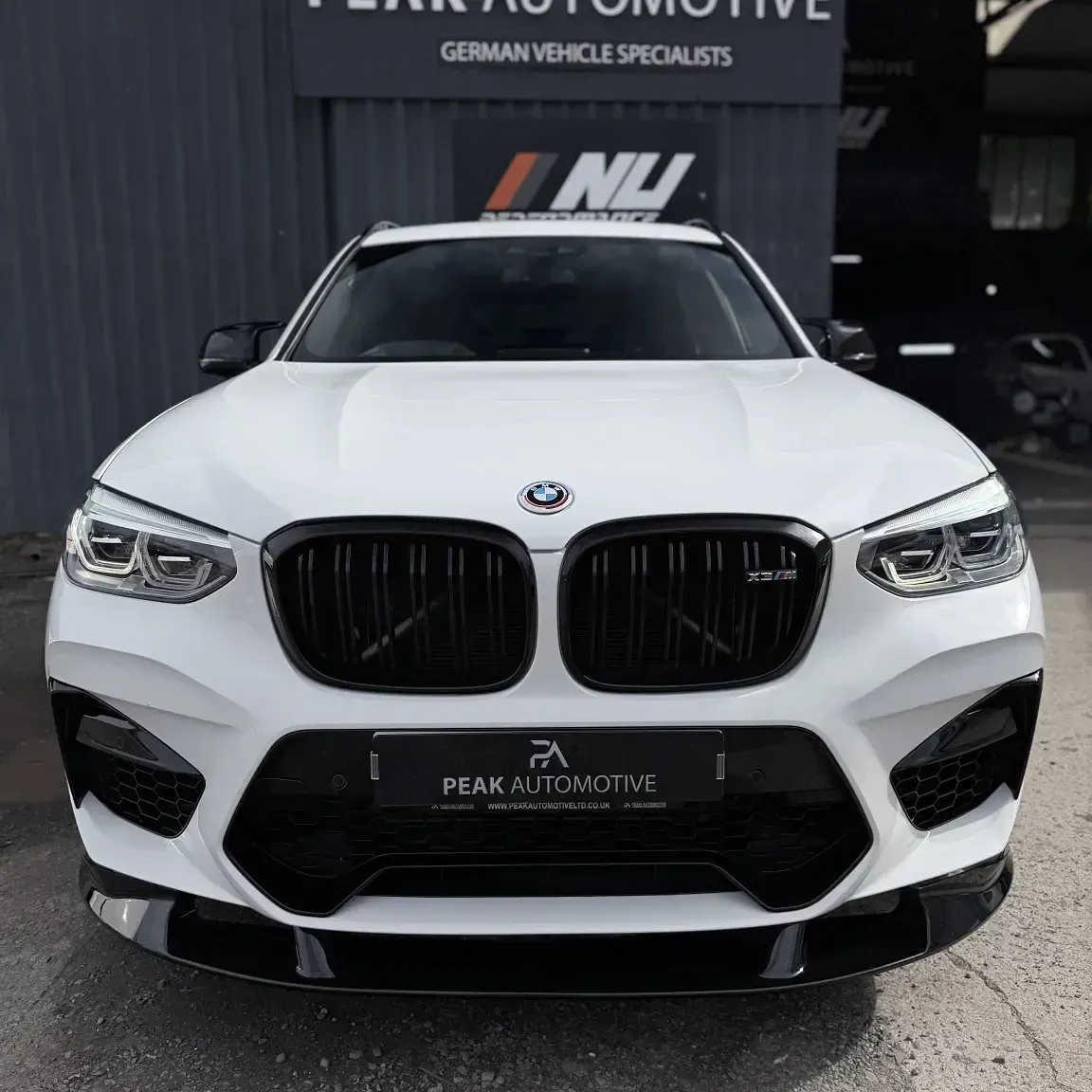 Begagnad BMW X3 M Competition Edition 700 HK (514 kW) 2019 Vit SUV