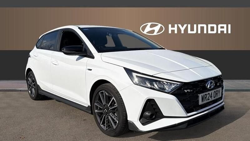 White Used 2024 Hyundai i20 N Line Hatchback | £16,978 (Fair price) - Image 1/4