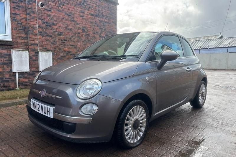 Used Fiat 500 Lounge 69 HP (50 kW) 2012 Grey Hatchback