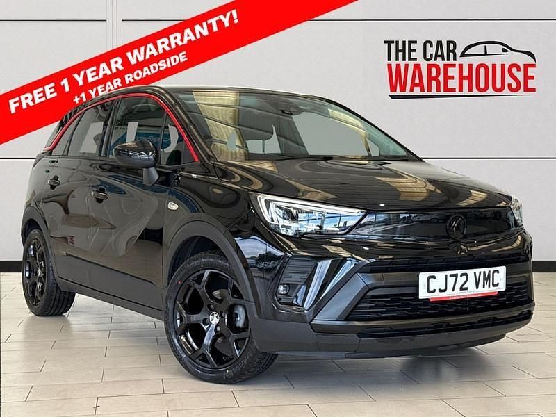 Black Used 2022 Vauxhall Crossland GS Line SUV | £12,299 (Fair price) - Image 1/4