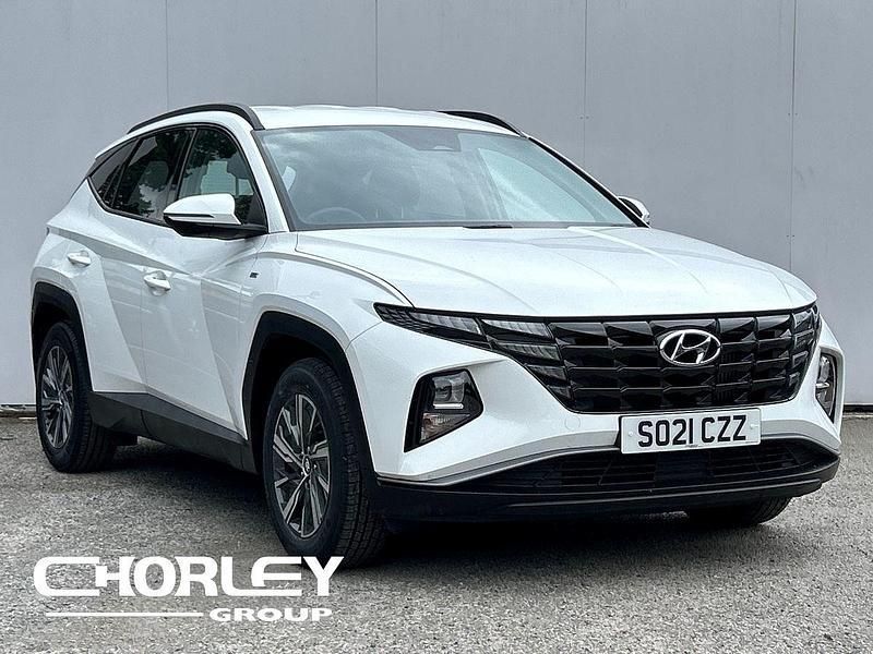 White Used 2021 Hyundai Tucson SE SUV | £17,351 (Fair price) - Image 1/4
