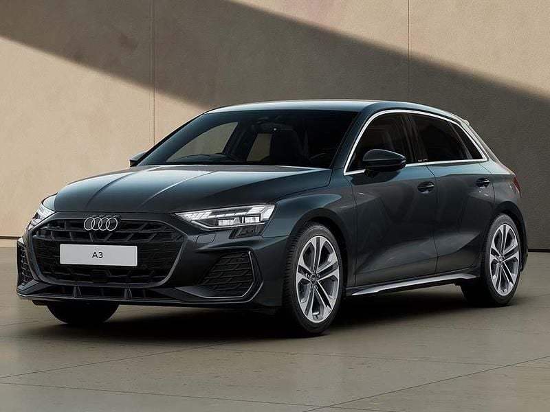 New Audi A3 Sportback S-Line 150 HP (110 kW) 2026 Grey Hatchback