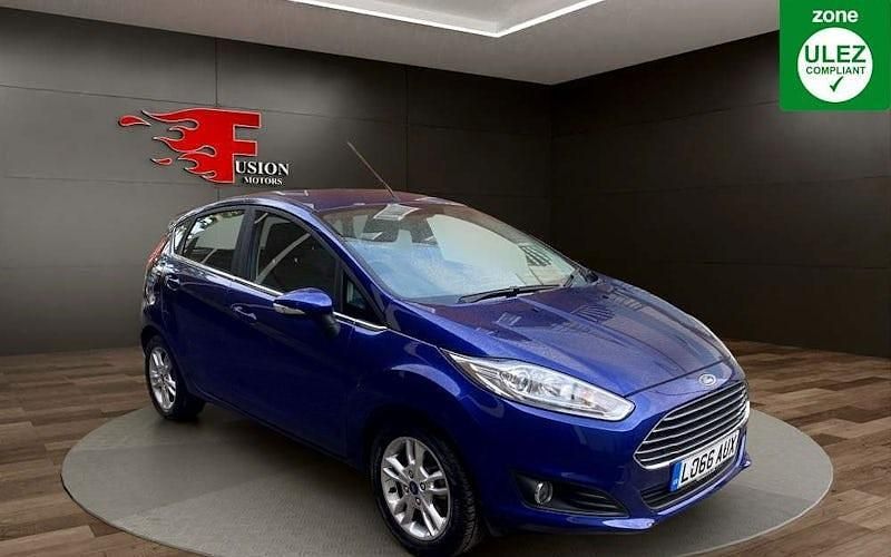 Blue Used 2017 Ford Fiesta Zetec Hatchback | £10,000 (Good price) - Image 1/4