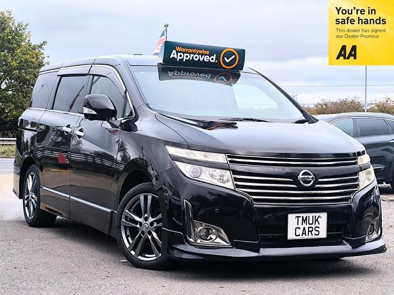 Black Used 2012 Nissan Elgrand MPV | £9,995 (Good price) - Image 1/4