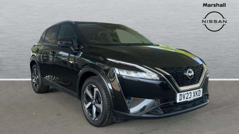 Black Used 2023 Nissan Qashqai N-Connecta SUV | £19,044 (Fair price) - Image 1/4