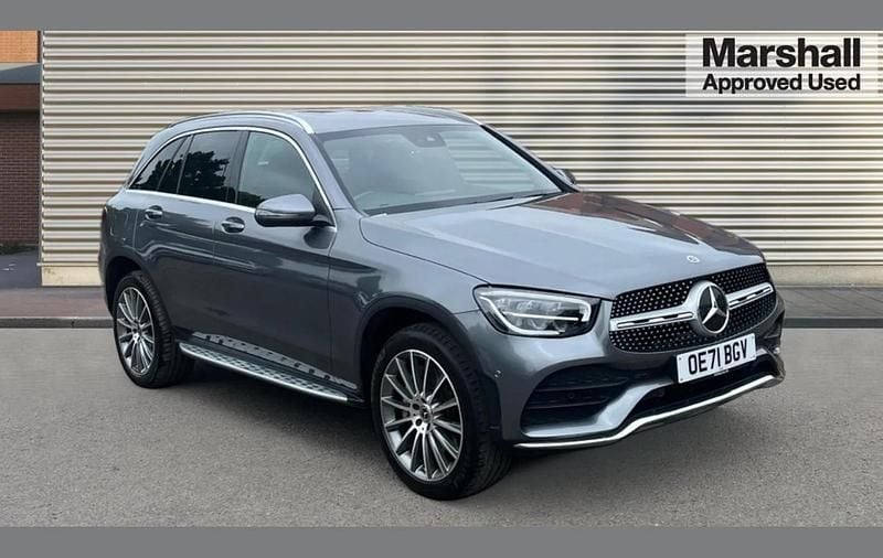 Grey Used 2021 Mercedes GLC300e AMG Line Premium SUV | £28,149 (Good price) - Image 1/4