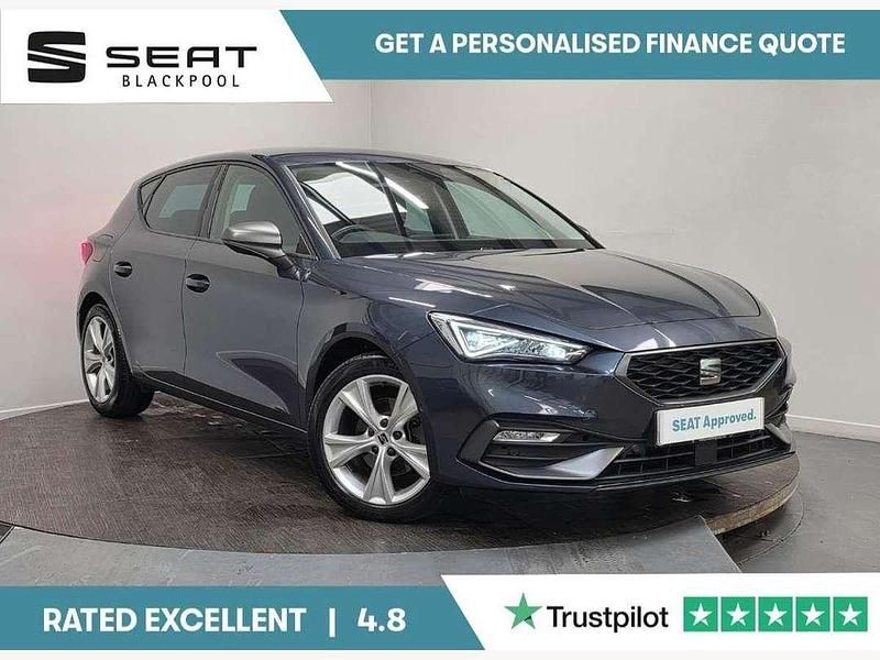 Grey Used 2022 Seat Leon FR Hatchback | £17,965 (Fair price) - Image 1/4