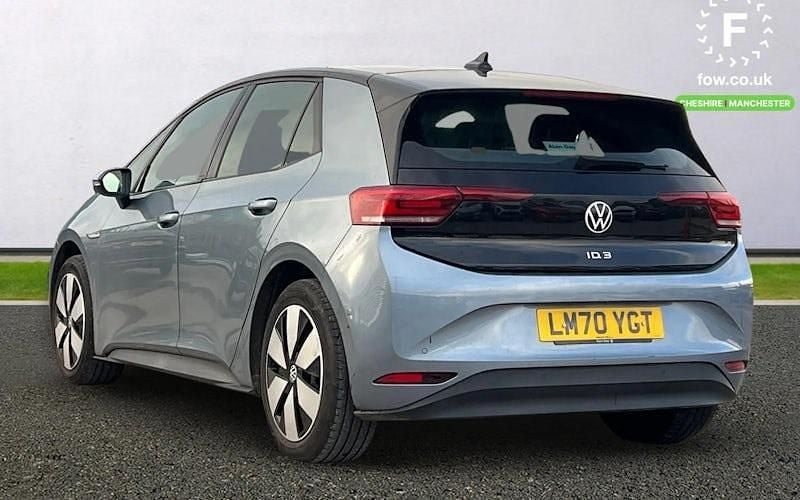 Used VW ID.3 Pro Performance 150 kW (204 HP) 2020 Blue Hatchback