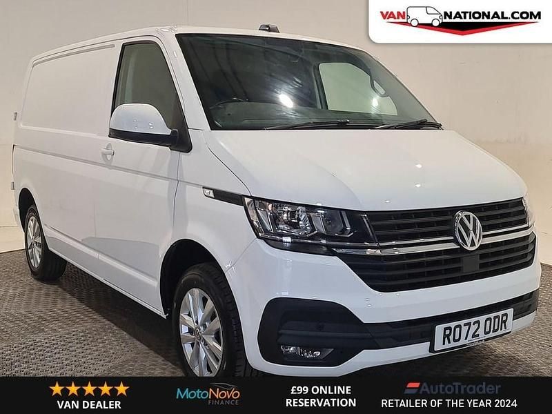 White Used 2022 VW T6.1 Highline Van | £21,990 (Fair price) - Image 1/1