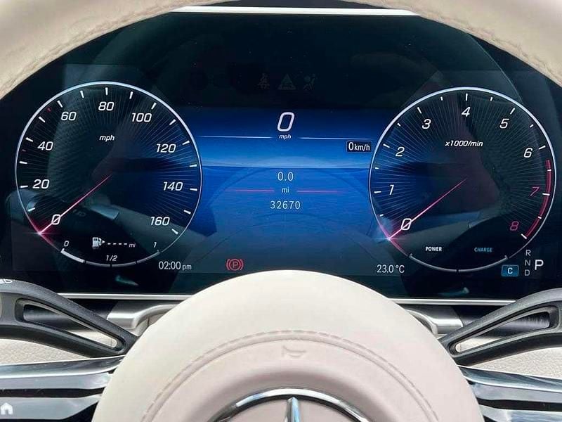 Used Mercedes S500L AMG line 429 HP (315 kW) 2021 Blue Sedan
