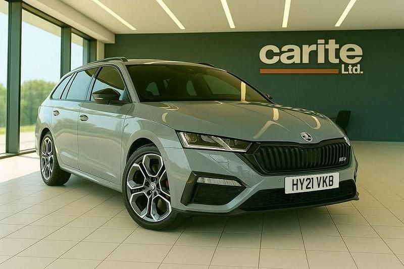 Grey Used 2021 Skoda Octavia vRS Estate | £22,995 (A bit pricey) - Image 1/2